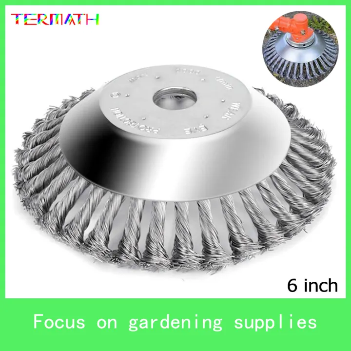 steel wire wheel brush grass trimmer head