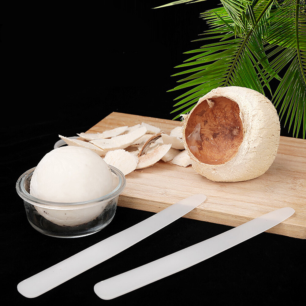 2 Cái Dụng Cụ Lấy Thịt Dừa Dụng Cụ Chặt Dừa Bằng Nhựa Bền Dụng Cụ Lấy Dừa Mềm Dài Tay Cầm