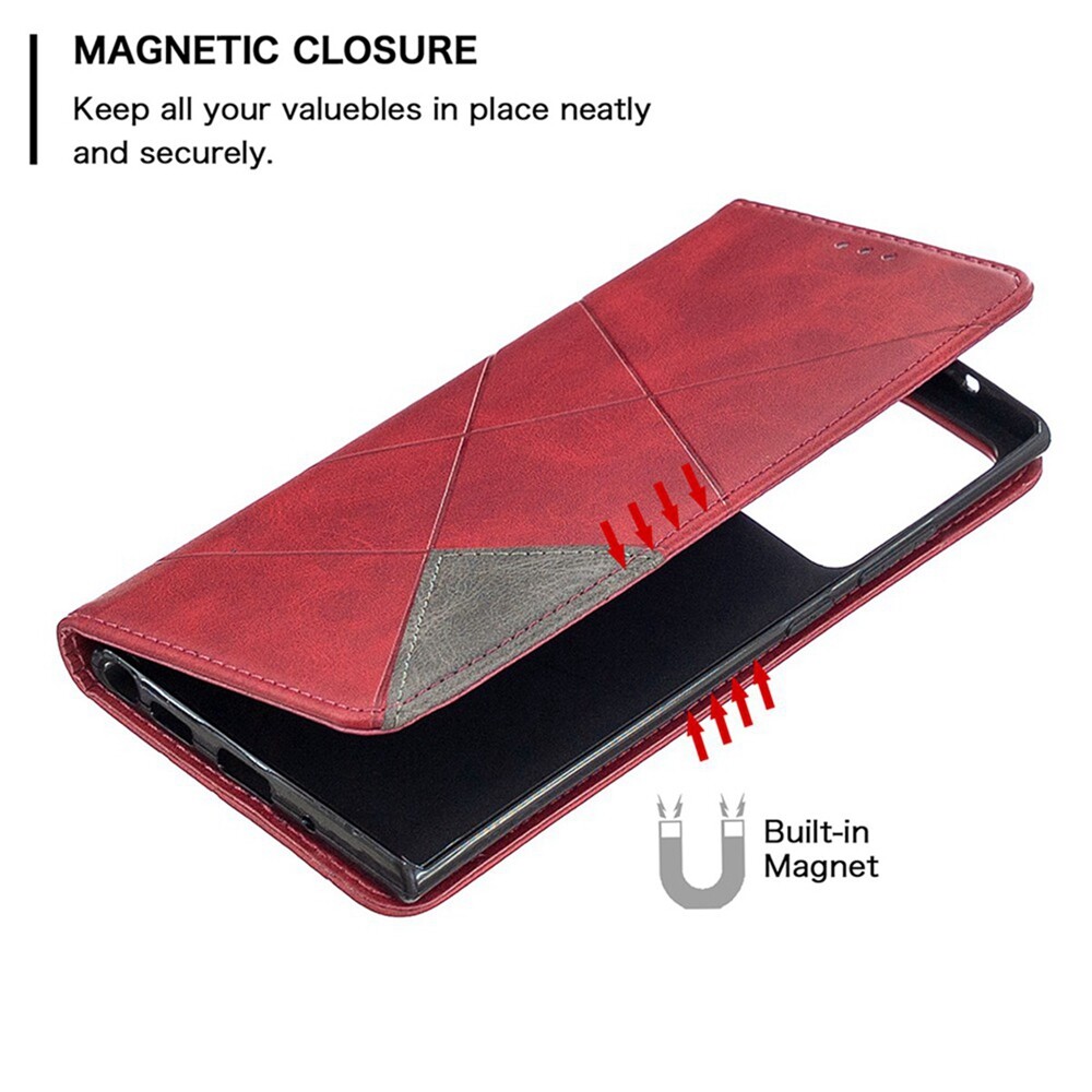 Phone Case For Samsung Galaxy Note 20 / Note 20 Ultra / Note 10 / Note 10 Plus Magnetic Soft Leather Wallet Card Slot Flip Cover Casing