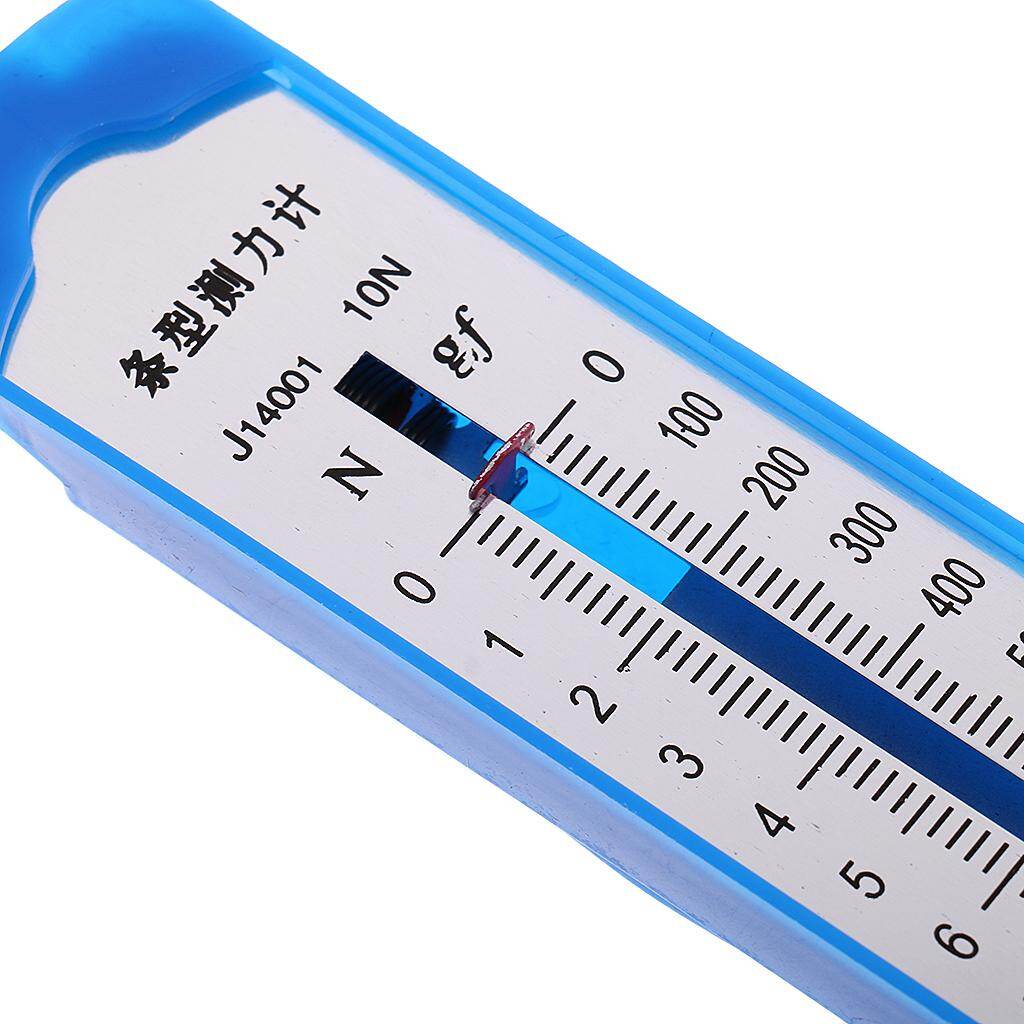 Blesiya 1 Chiếc Máy Đo Newton 10N Máy Đo Lực Kế Lực Cân Bằng Lò Xo Vật Lý