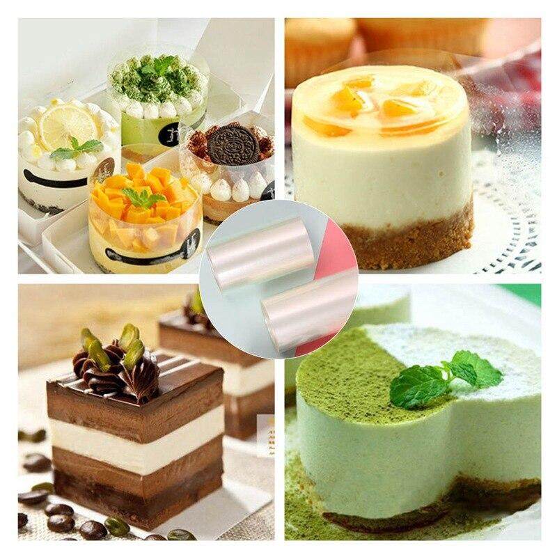 Transparent Clear Mousse Surrounding Edge Wrap Tape Baking Cake Collar Roll