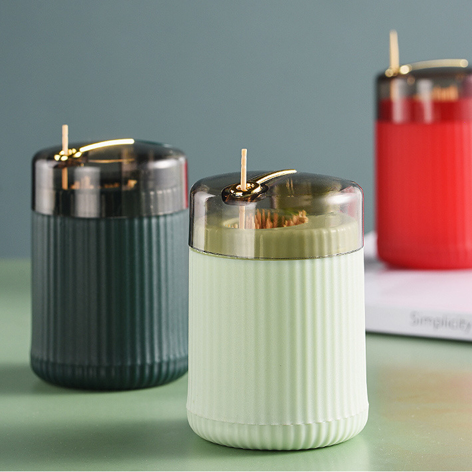 Convenient Toothpick Holder Home Toothpick Box Creative Toothpick Box Modern Toothpick Box Simple Toothpick Box