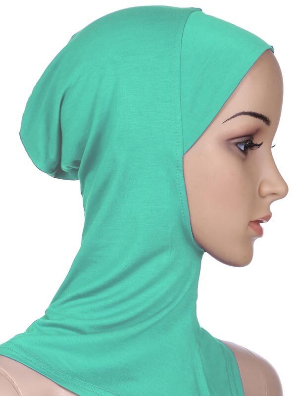 【small chrysanthemum】Muslim Ladies Fashion Hijab Arab Ladies Hat Islamic Solid Color Cotton Linen Scarf For Eid Ramadan