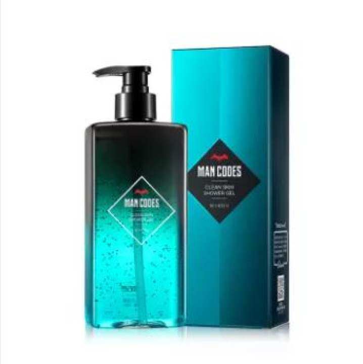 man codes shower gel