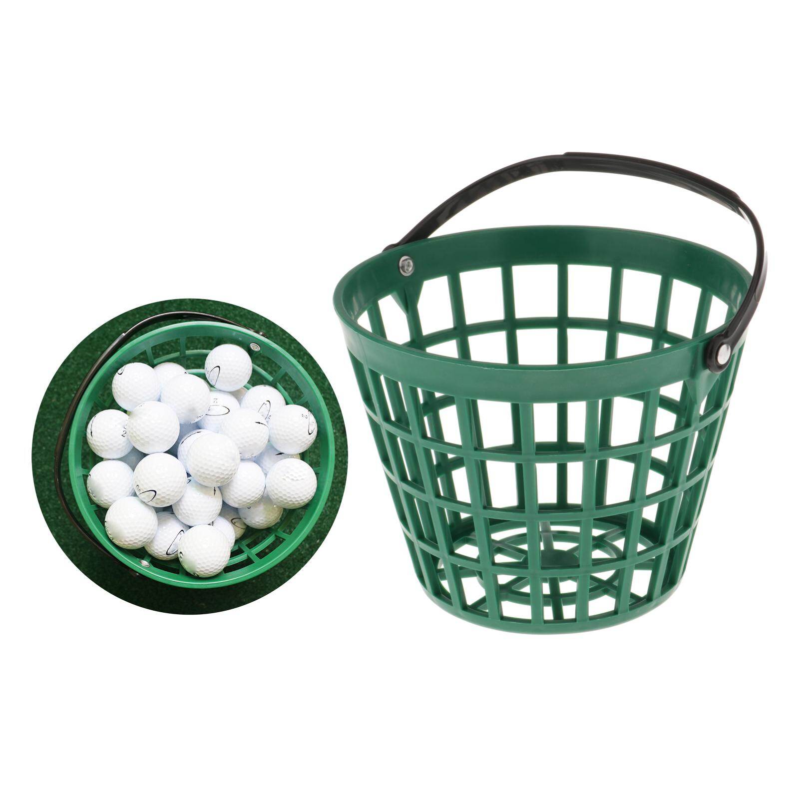 Blesiya Giỏ Bóng Golf Màu Trơn, Golf Phạm Vi Xô Túi Đựng Đồ