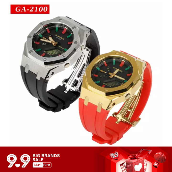 Casio Oak Mod Kit สำหรับ GA-2100 Casio ดัดแปลง AP Farm Oak สายรัดเทป ...