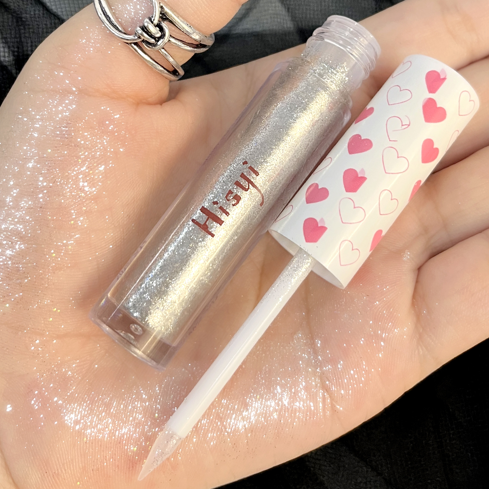 Waterproof Diamond Glitter Liquid Eyeliner Shimmer Eyeshadow Lying Silkworm Pen Eye Makeup