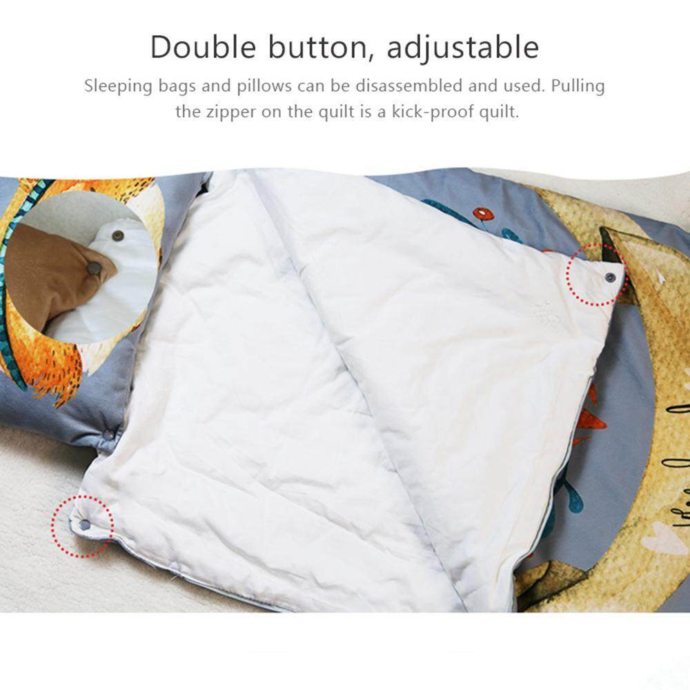 Baby Toddler Sleeping Bag Kids Nap Mat Pad Antikick Quilt Artifact