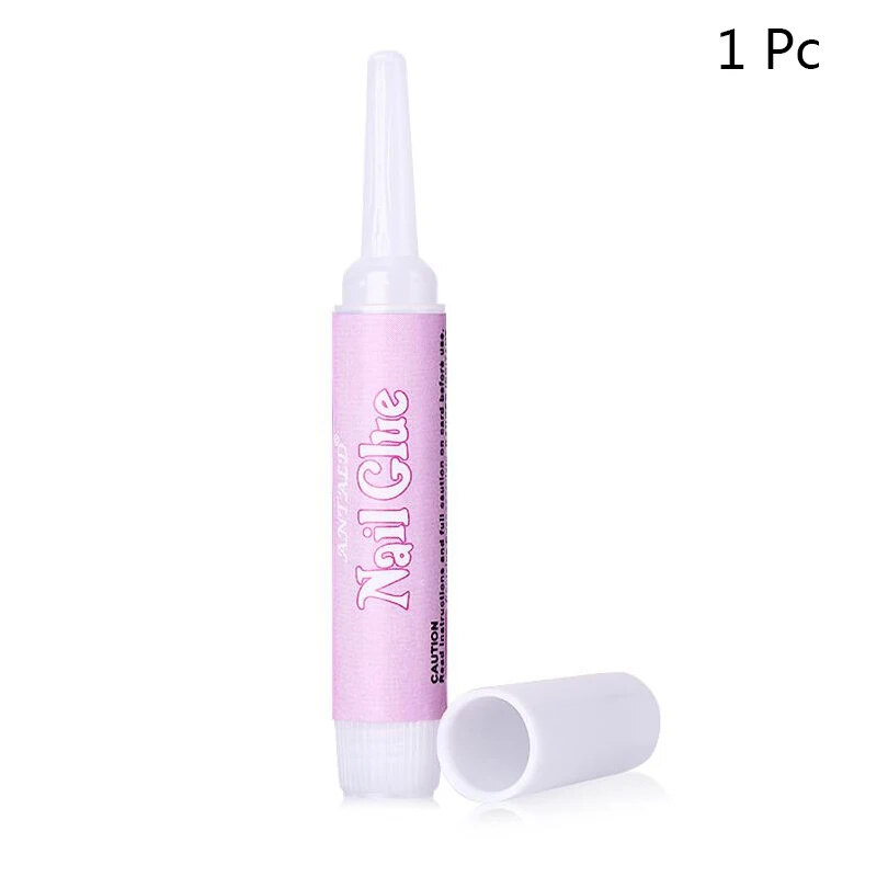 Lilycute 1/3/5/10 set false nail glue nail adhesive glue for nail art rhinestone fast-dry for uv gel acrylic glue nail art nail tips tool