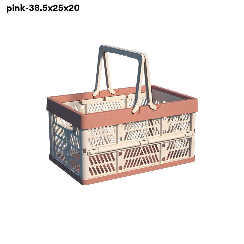 YONUO Folding storage basket food snacks storage basket picnic food storage basket bathroom outdoor storage basket portable basket