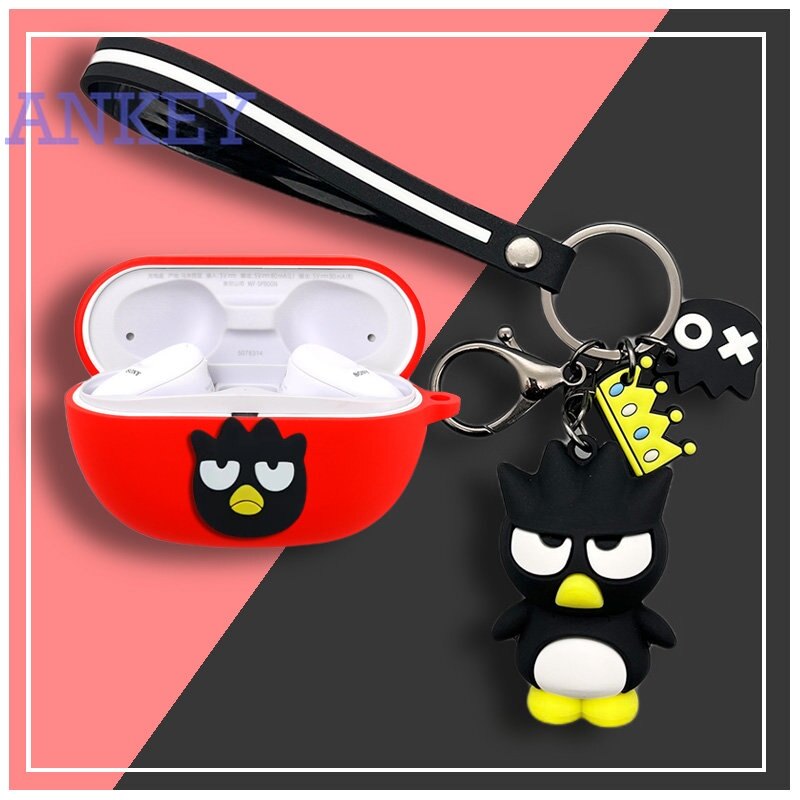 Case for Sony WF-SP800N Protective Sp800n Cute Cartoon Cover Bluetooth Earphone Shell Accessories TWS Headphone Portable