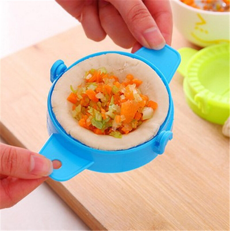Khuôn Làm Bánh Bao Tự Làm Dụng Cụ Nhà Bếp Khuôn Ép Bánh Ngọt Thịt Dụng Cụ Nhà Bếp Dễ Dàng