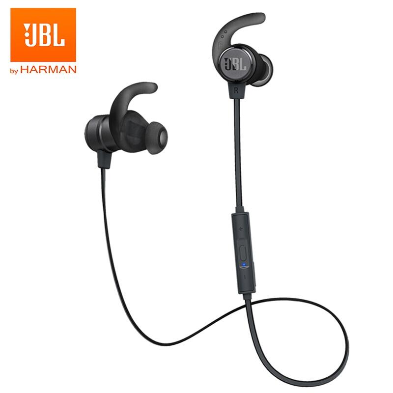 JBL T280BT ไร้สายหูฟังบลูทูธสำหรับวิ่งหูฟังเล่นกีฬาลึกหูฟังเน้นเสียงเบสกันน้ำหูฟังมีไมโครโฟนสำหรับสมาร์ทโฟน