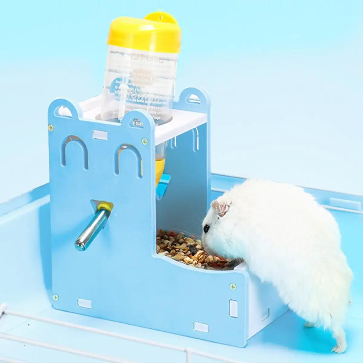 automatic hamster food dispenser