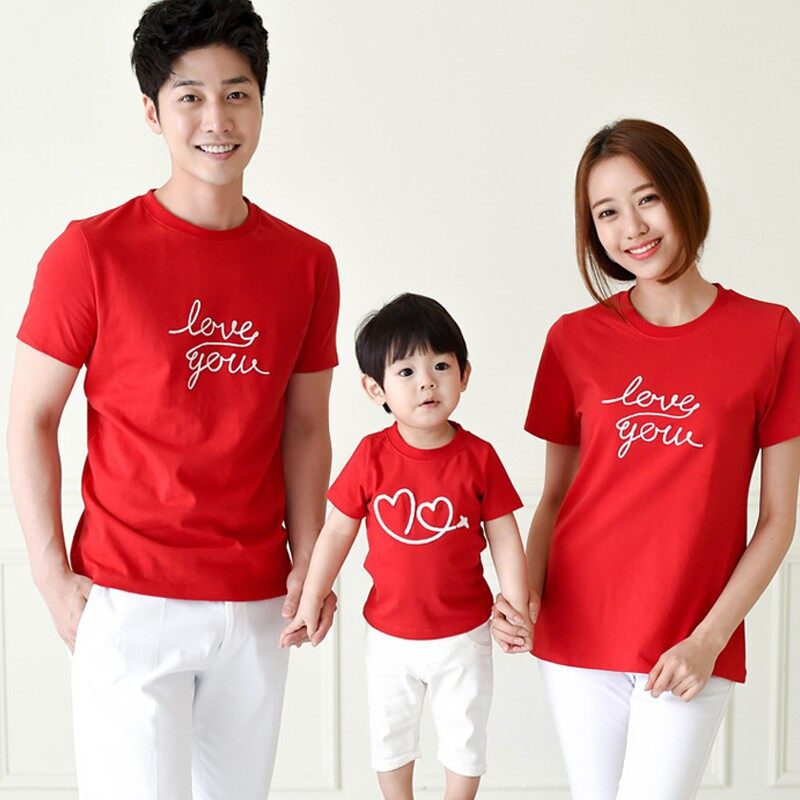 mom dad baby clothes