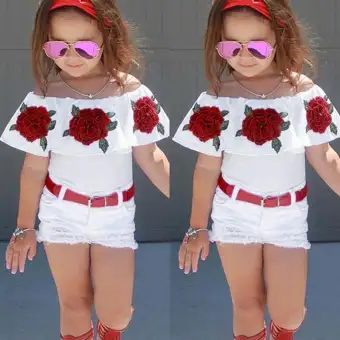 tops for denim shorts