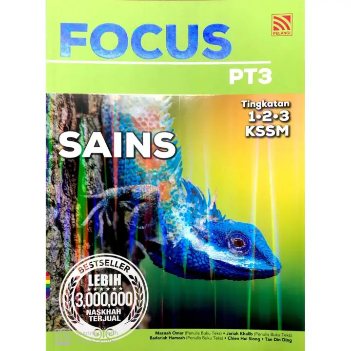 Tny Focus Pt3 Tingkatan 1 2 3 Kssm Sains Nota Lazada