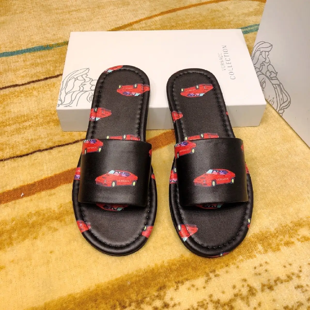 gucci slides flat bottom
