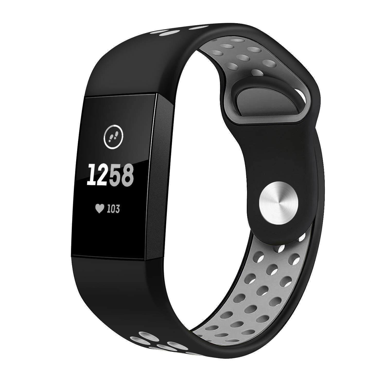 For Fitbit Charge 3 4 SE Band Replacement Silicon Strap Wristband Small Large 