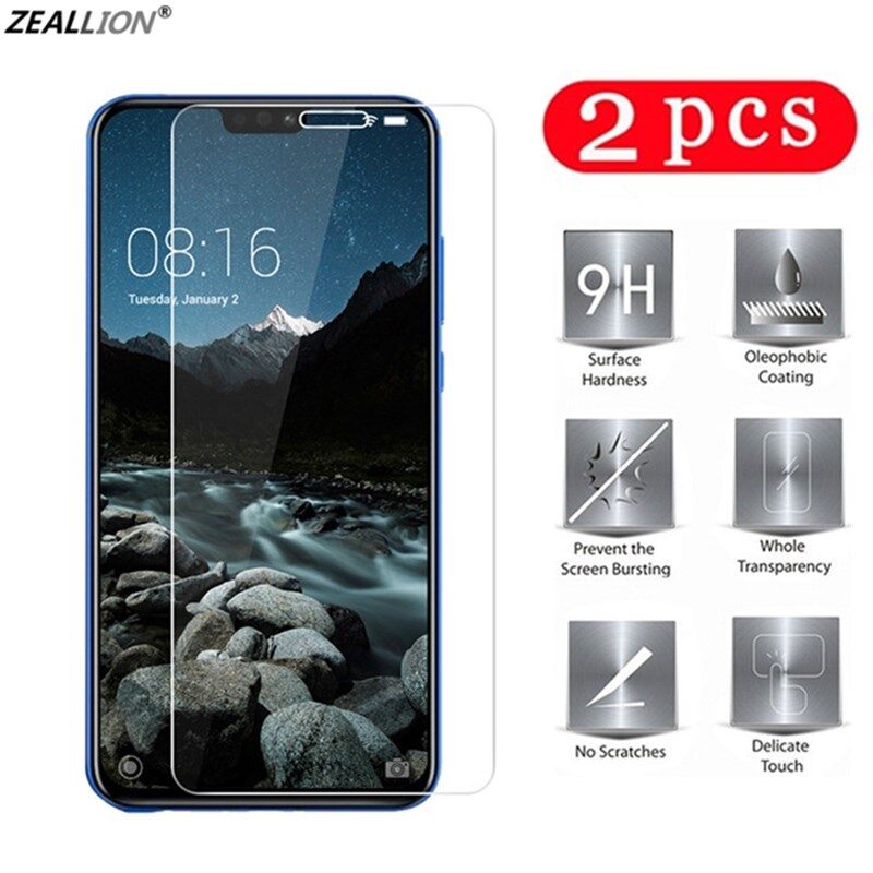 Zeallion (2 Pcs) for [Huawei P Smart Z P30 P40 Lite V30 Pro Nova 2 2s 4e 5 5i 3 3i 7i 4 Mate 20 20x Honor Play 20 Pro 8x Max 8s 8A 7C 9x 20s 20i Enjoy 8 9 10 Plus 10e] 9H Transparent Tempered Glass Screen Protector Film