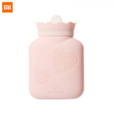 Xiaomi Mijia Jordan & Judy 340ml/525ml Cute Hand Warm Hot Water Bottle With Knitted Cover Mini Hot Water Bottles Portable Mini Hand Warmer Girls Pocket For Friend Gift