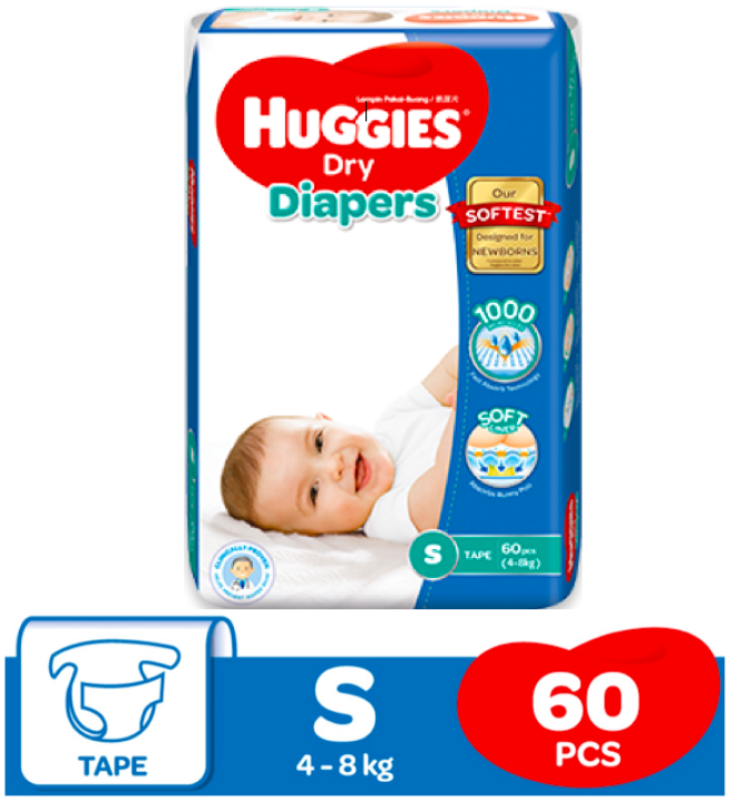 1000 huggies diapers