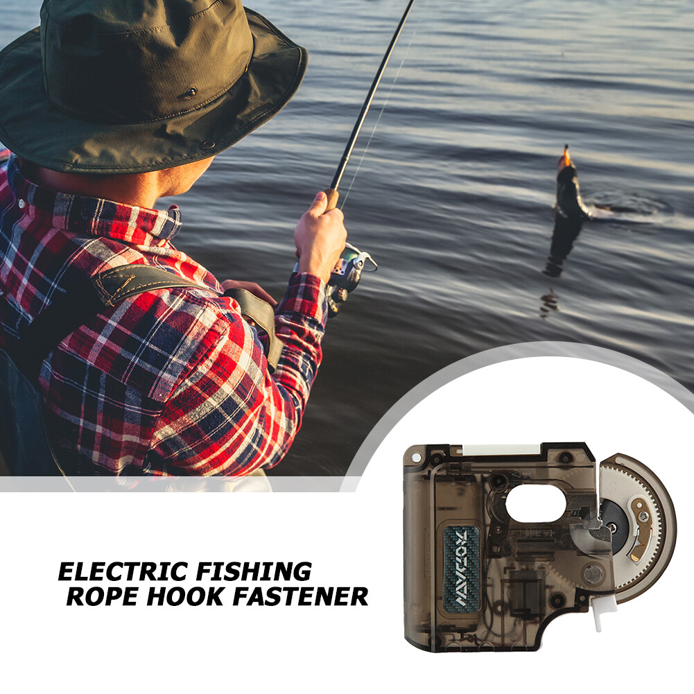 Electric Outdoor Fishing Hook Tier Machine Automatic Fishhook Tie Line Tying Device