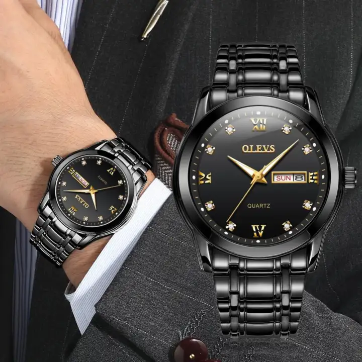 male diamond watch