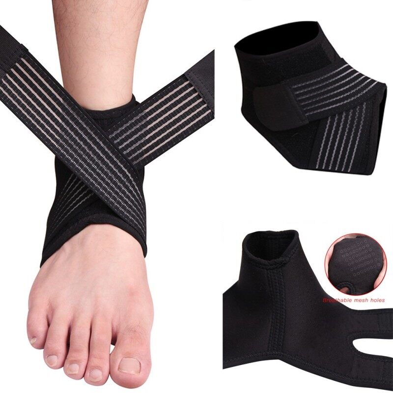 ♂Nam Nữ Thể Thao Trong Nhà Bảo Vệ Gót Chân Nén Thể Dục Bảo Vệ Mắt Cá Chân