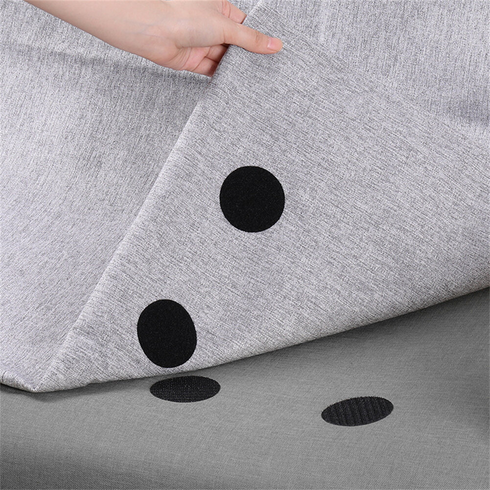 TTMU 5pcs Strong Self Adhesive Fastener Dots Stickers Antiskid Sticker Hooks Adhesive Hook Loop Tape for Bed Sheet Sofa Carpet Fastener Adhesive