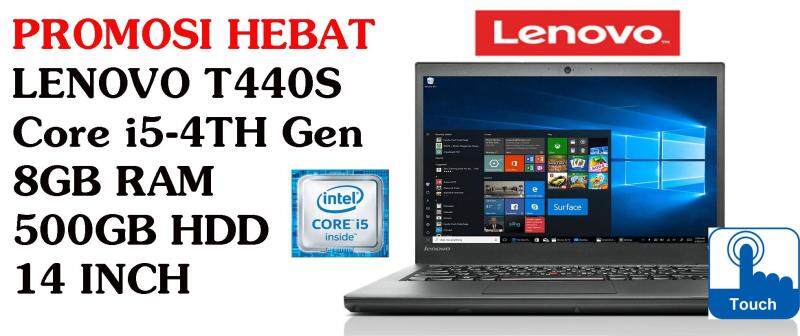 TouchscreenLenovo T440s Intel core i5-4th gen 8gb ram 500gb hdd 14 inch Malaysia