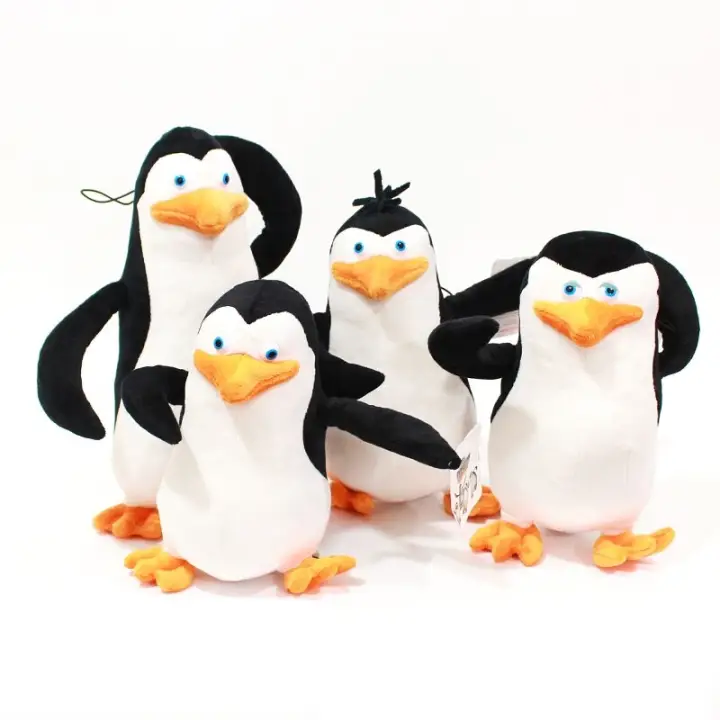 penguins of madagascar plush