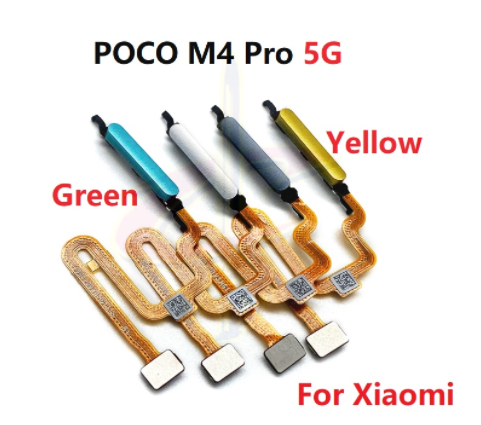 Fingerprint scanner flex for Xiaomi redmi note 11 11S POCO M4 Pro 4G 5G Home Button