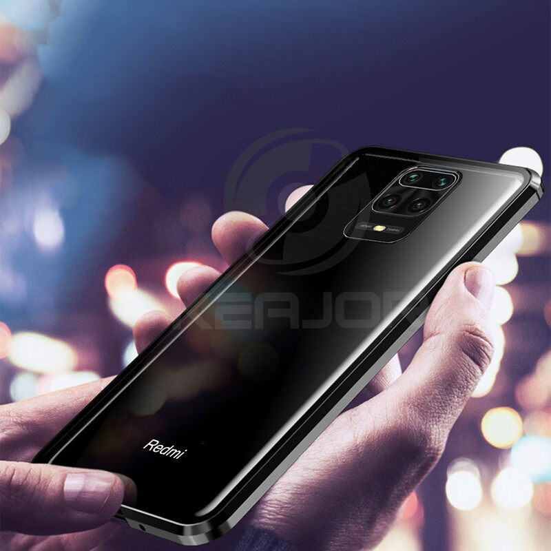 For Redmi Note 11/11s/Note 11 Pro 5G/Xiaomi 11T/11T Pro/redmi Note 10 4G/10s/Redmi Note 10 Pro/Redmi Note 9/Note 9s/Note 9 Pro Metal Case Two-sided Tempered Glass Casing Phone shell 360 Full Cover Case For Xiaomi