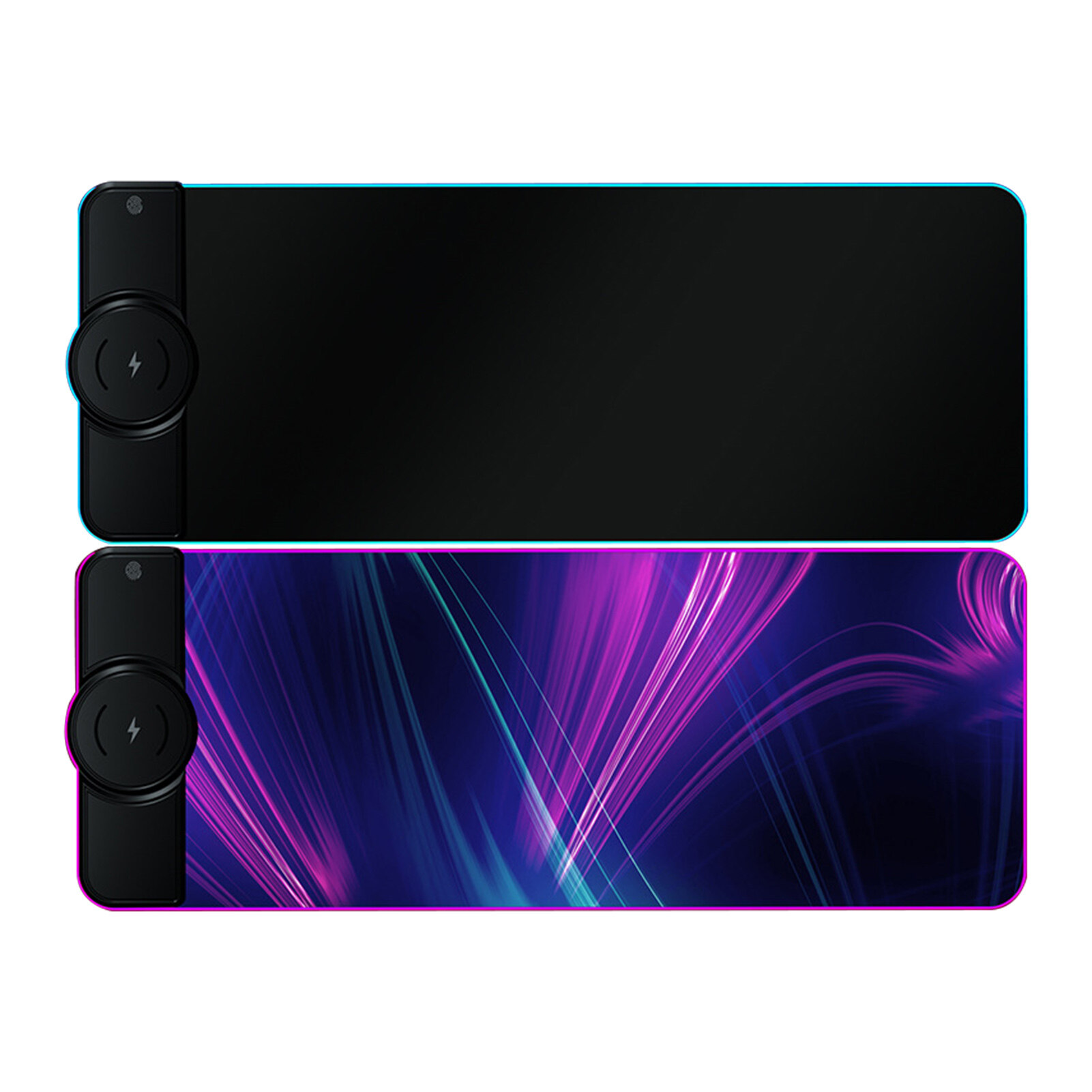 K9186 Mouse Mat Multifunctional Fast Charging 15W RGB Gaming Wireless Charging Computer Mousepad for Home