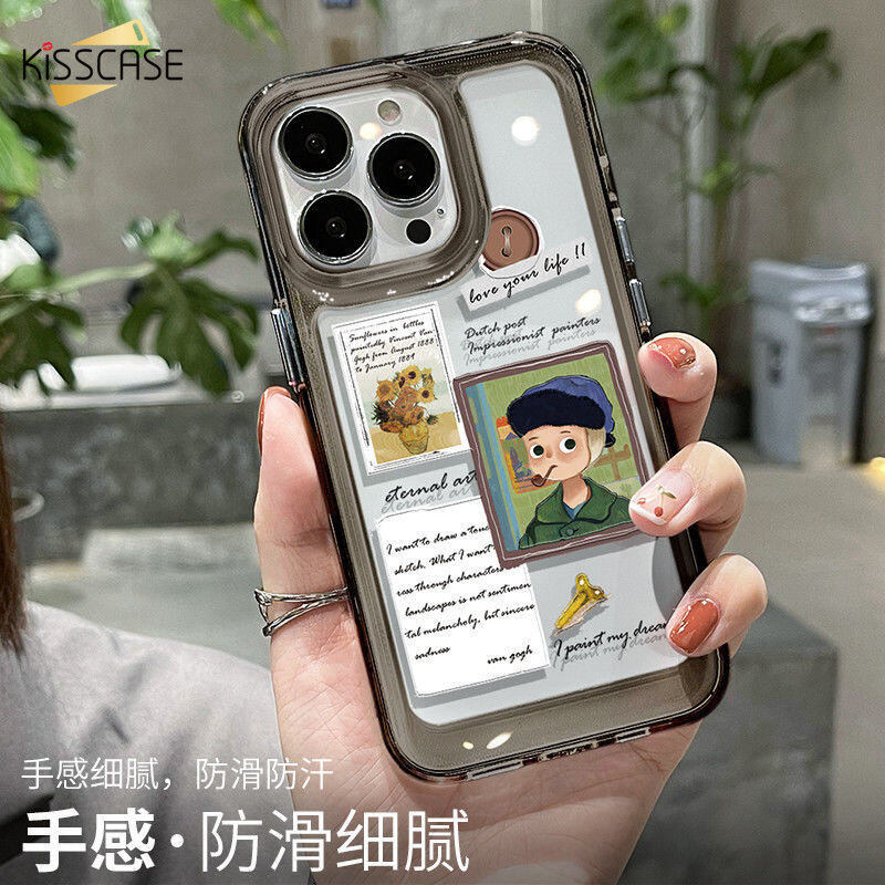 KISSCASE for IPhone 14 Pro Max/iPhone 14 Plus/iPhone 14 IPhone 13 Pro Max 13 Pro 13 IPhone 12 Pro Max 12 Pro 12 IPhone 11 Pro 11 Art Soft Phone Case