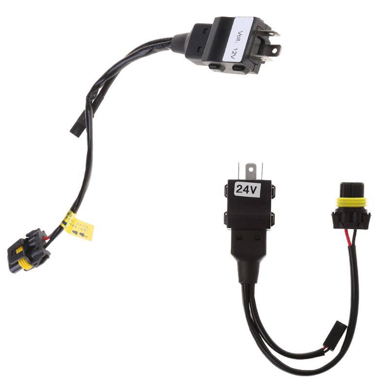 Relay Harness Control Cable For H4 Hi/Lo Bi-Xenon HID Bulbs Wiring Controller