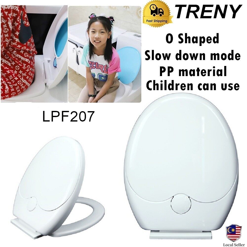 TRENY Adult + Kids Dual Toilet Seat Cover (Heavy Duty) For Potty Train