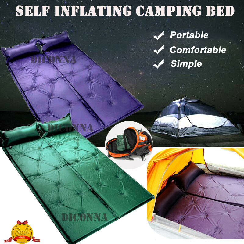 self inflating air mattress camping