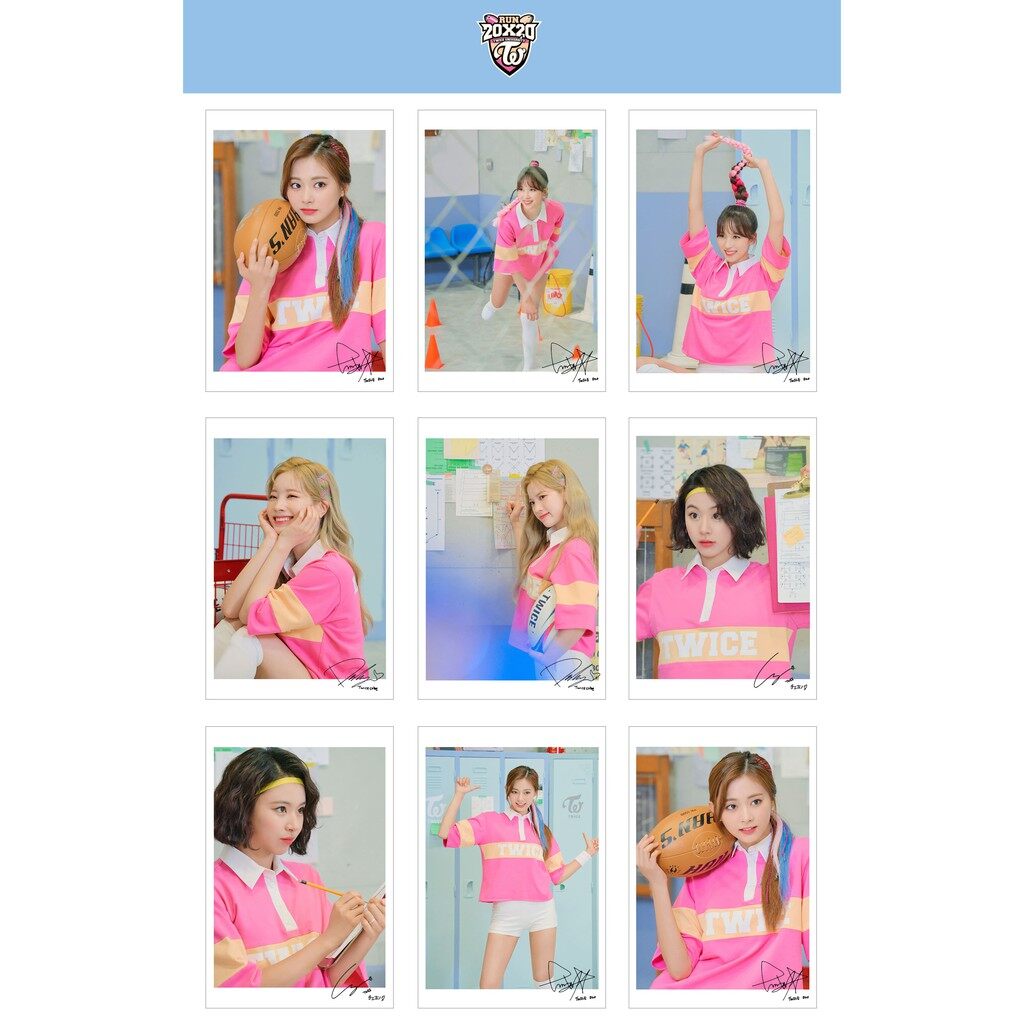 Lomo card ảnh twice - season greeting 2020