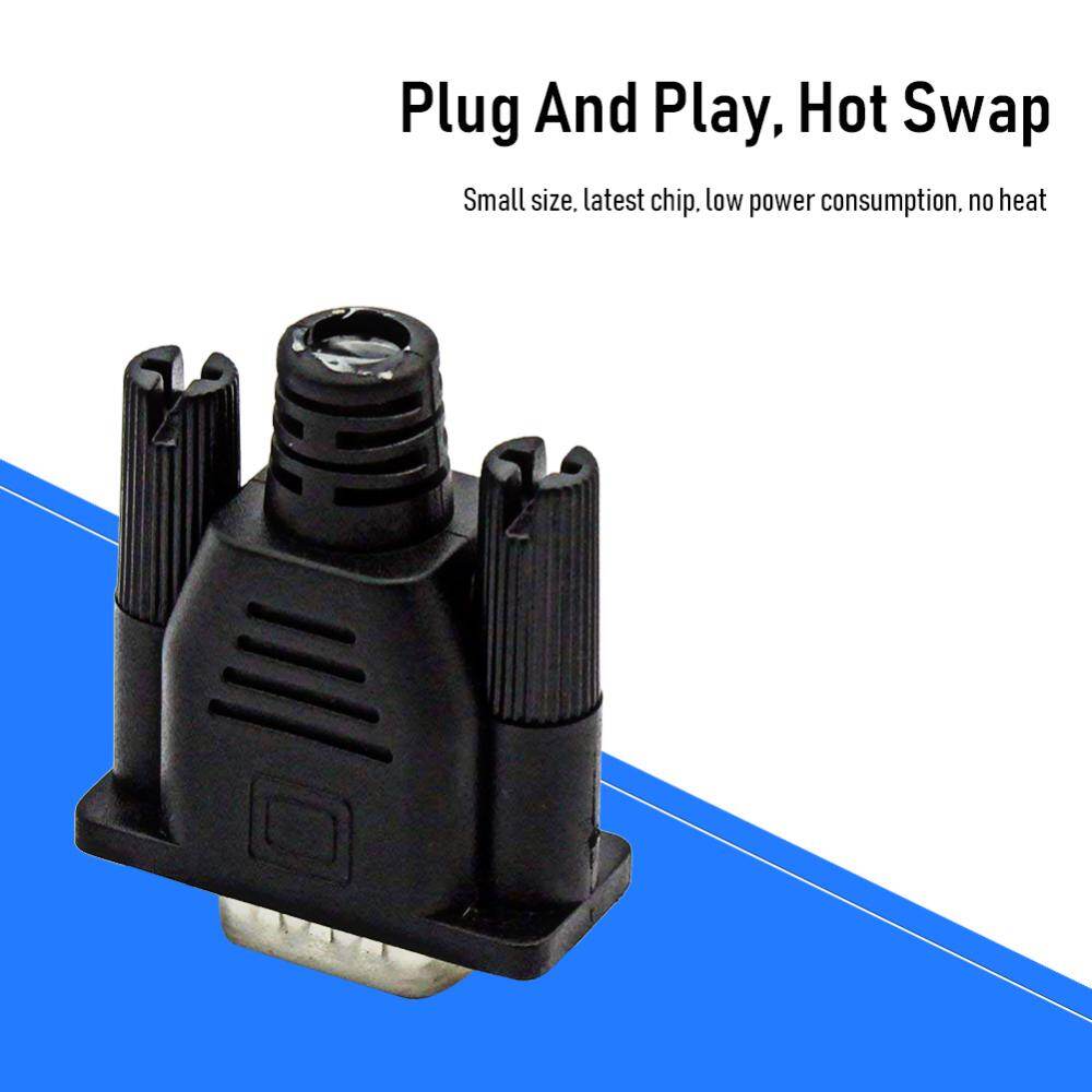 Multifunctional VGA EDID Dummy Plug 1080P Virtual Screen Display Emulator for Headless Computer