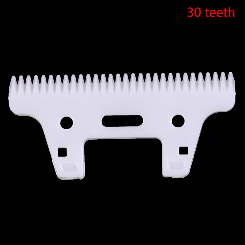 30 Teeth Zirconia Ceramic Clipper Blade Cutter Hair Clipper Replacement Tools