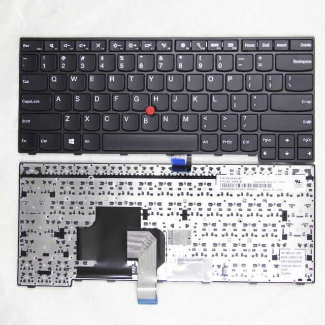 100%new original us keyboard for lenovo thnikpad e450 e455 e460 e465 w450 e470 e475 english laptop keyboard