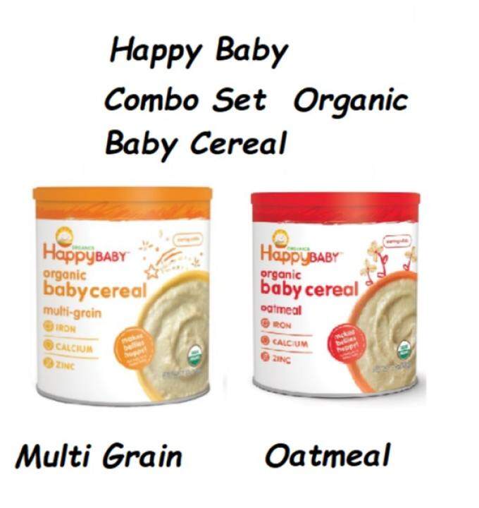 happy baby cereal