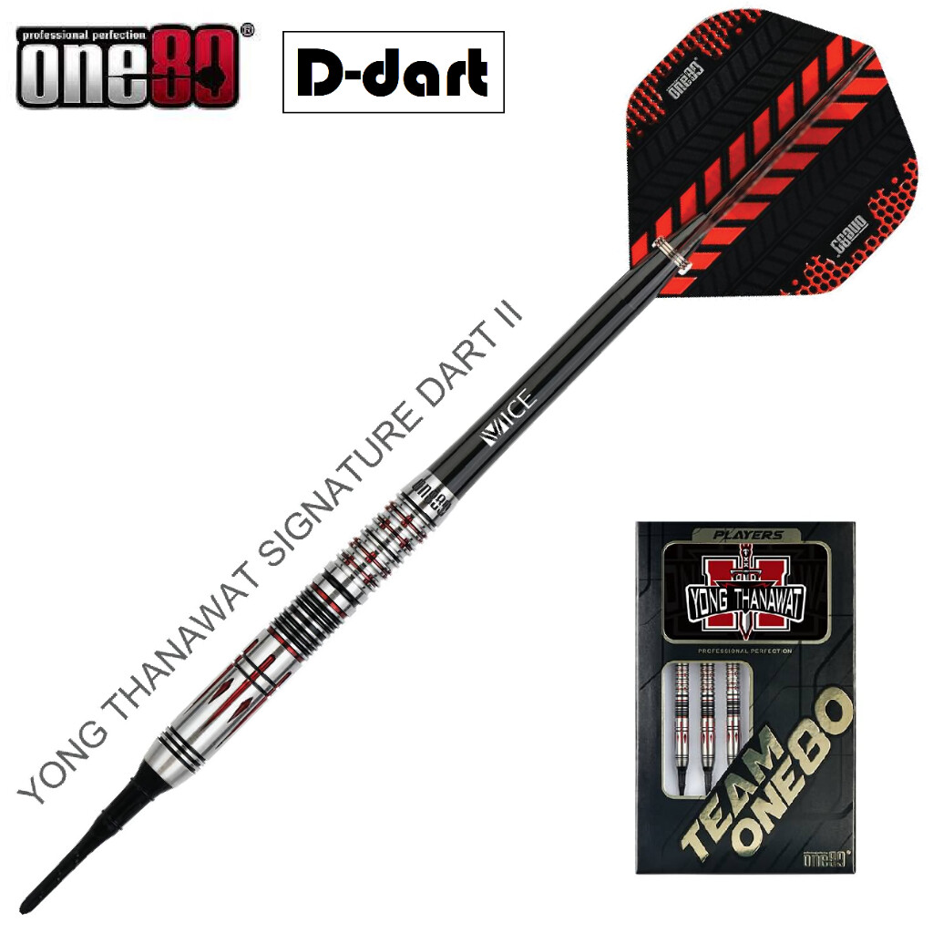 ONE80 SOFT TIP DART - 23G YONG THANAWAT II SIGNATURE DARTS
