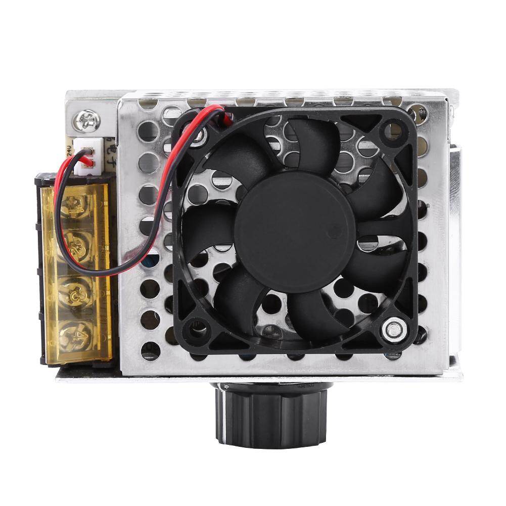Zonejoy Bộ Điều Chỉnh Điện Áp 4000W Kìa Bộ Điều Khiển Tốc Độ Động Cơ Điều Chỉnh Nhiệt Độ Có Quạt