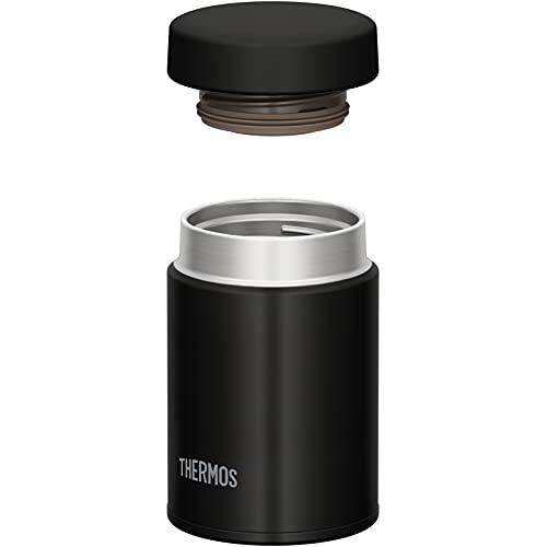 [Small capacity model] Thermos Vacuum Insulated Soup Jar 200ml Black  JBZ-200 BK// Lid/ Hot