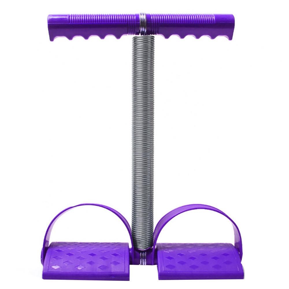 【HOT NEW】 ElasticSpring Sit-Up Pull Rope Spring Tension Band Foot Pedal Abdominal Exerciser ExerciseSlim Training Equipment