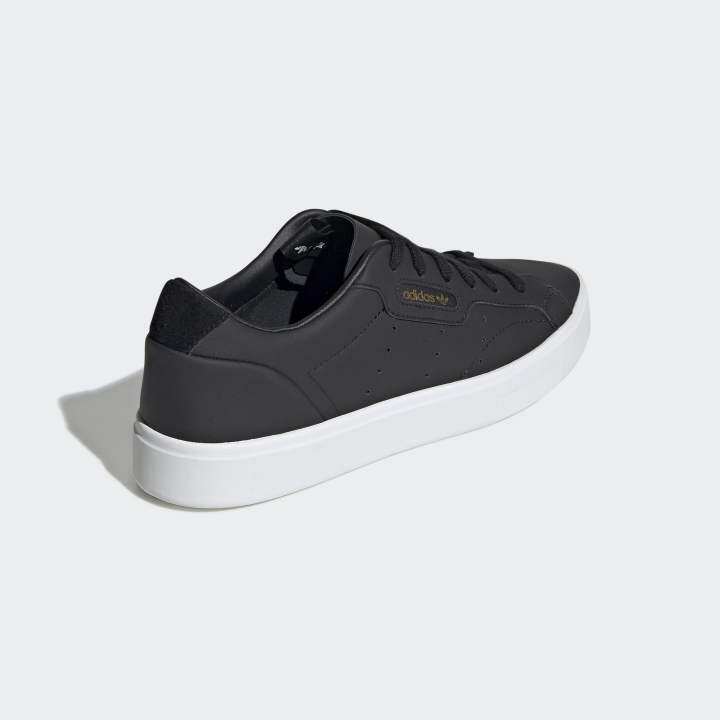 adidas sleek womens black