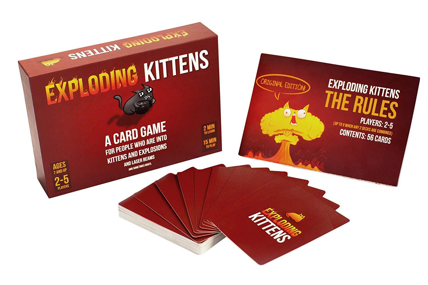 Exploding Kittens Card Game Laminating Film Card Waterproof Drinking get-together Party Card Board Game